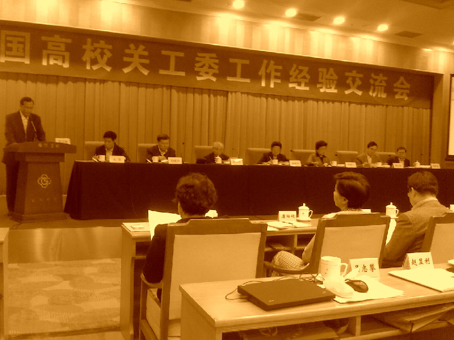 施副书记在会上交流