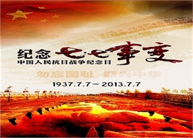 勿忘国耻,振兴中华--纪念七七卢沟桥事变