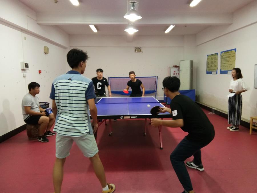 我院新生体育系列赛之乒乓球赛完美落幕