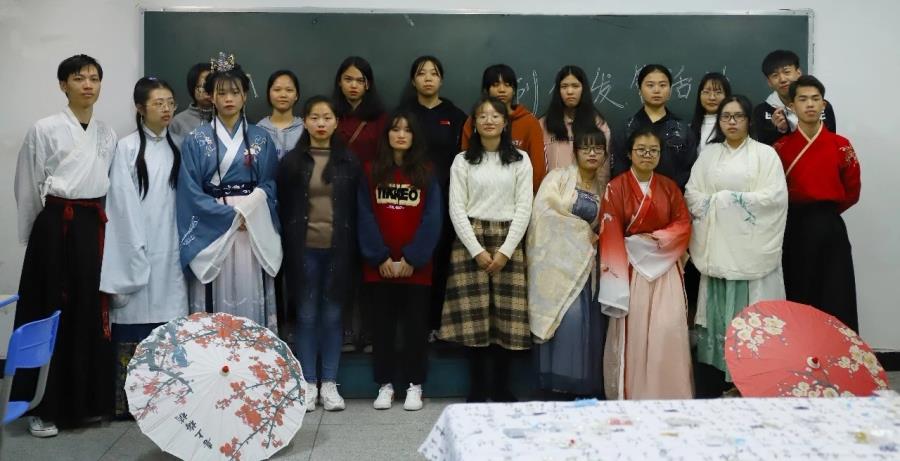 学院韵品协会古风部——“簪物语”活动