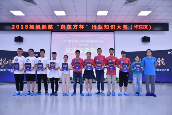 2015级胡文桂等同学进入2018“京东方杯”行业知识大赛全国总决赛