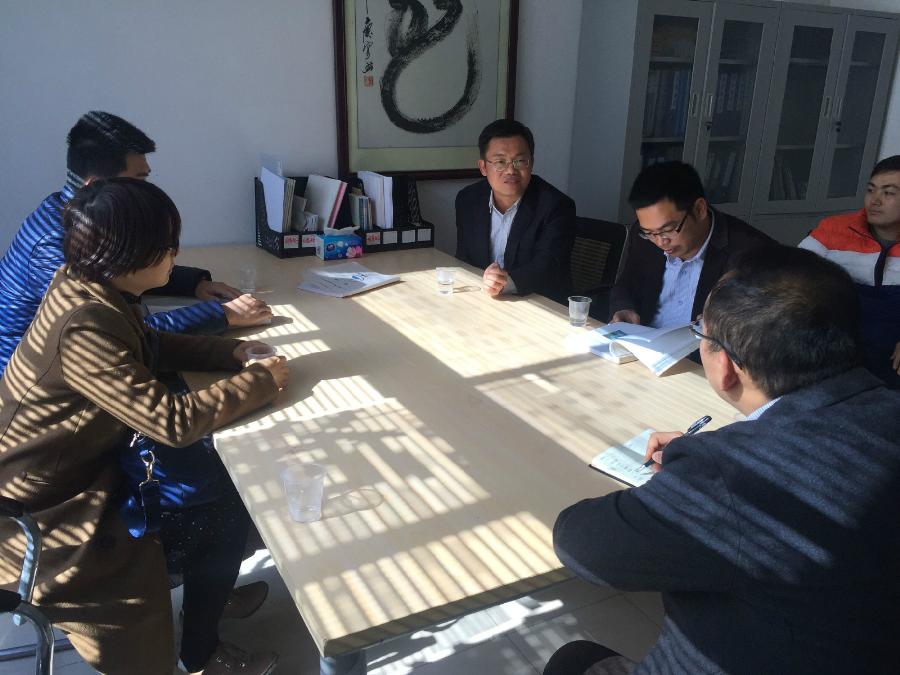 我系赴莆田市山海测绘技术有限公司洽谈校企合作并签订协议
