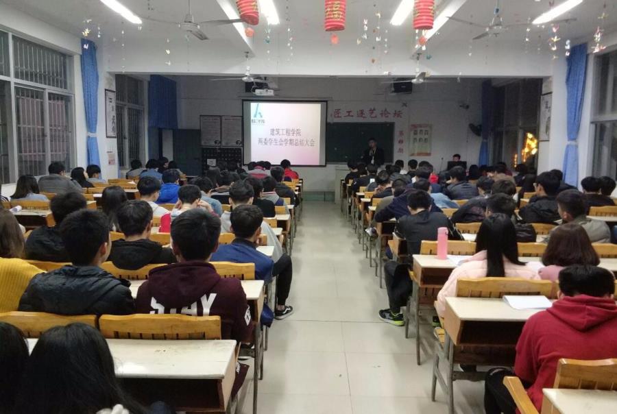两委学生会学期总结大会