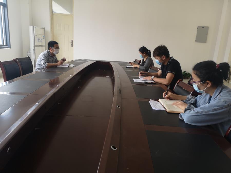 建筑工程系召开疫情期间学生思想分析交流会