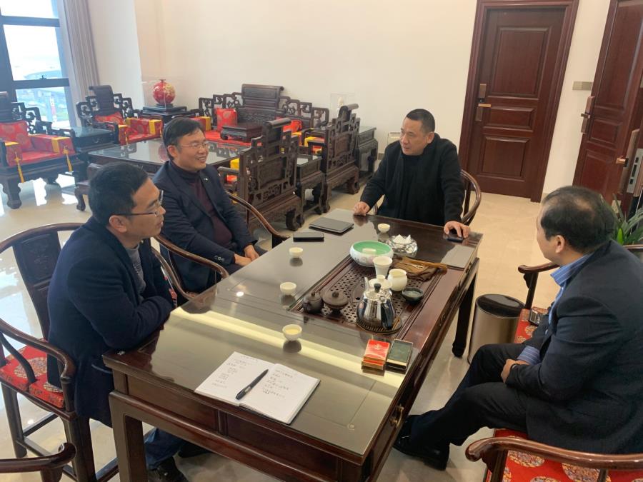 我系赴福建省凡士建设集团有限公司洽谈校企合作事宜