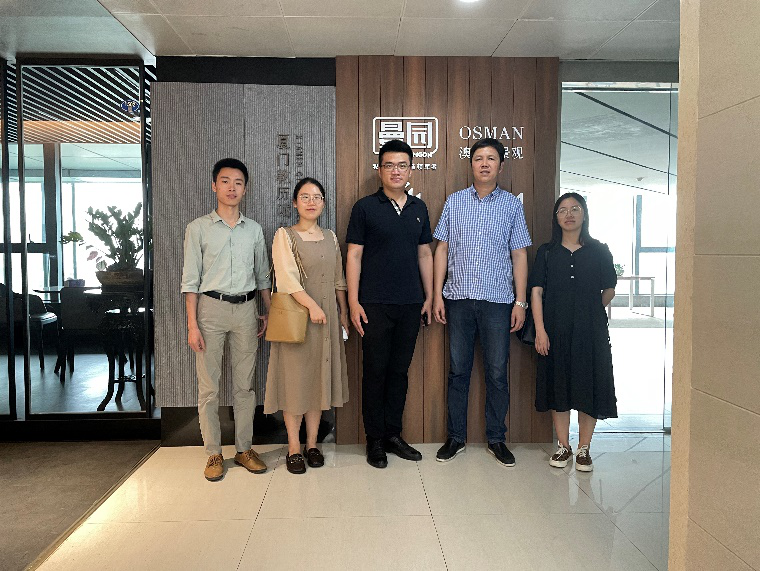 建筑工程系赴厦门曼园互联园林工程有限公司洽谈校企合作