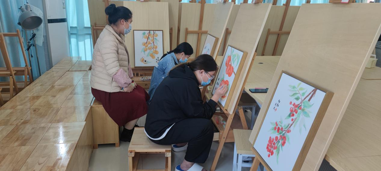 凝心聚力 化人无声|建筑工程系开展三全育人——美育育人润物无声DIY数字油画活动