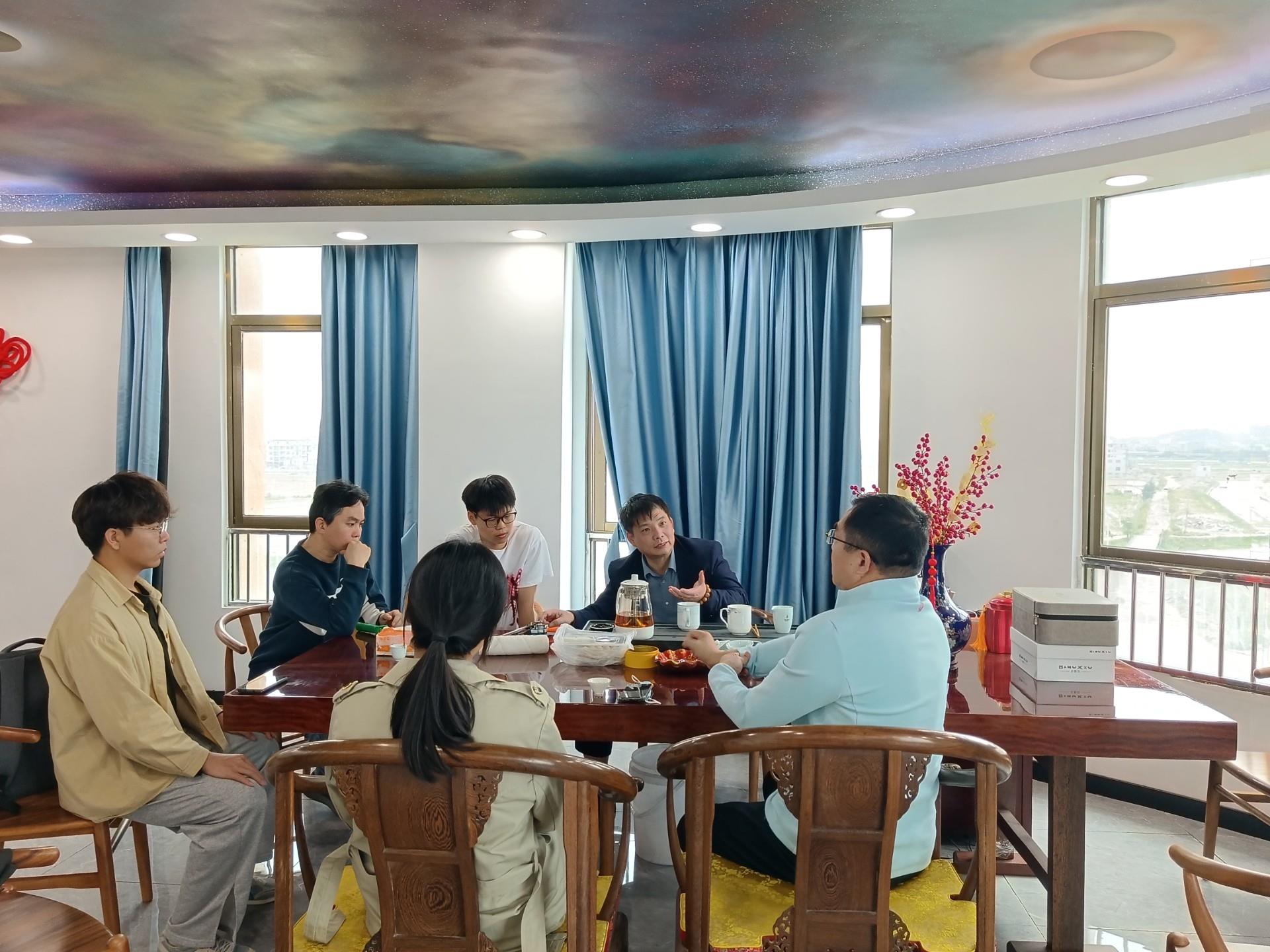 深入洽谈谋合作 携手共赢促发展｜ 我系领导深入企业洽谈创新创业比赛事宜