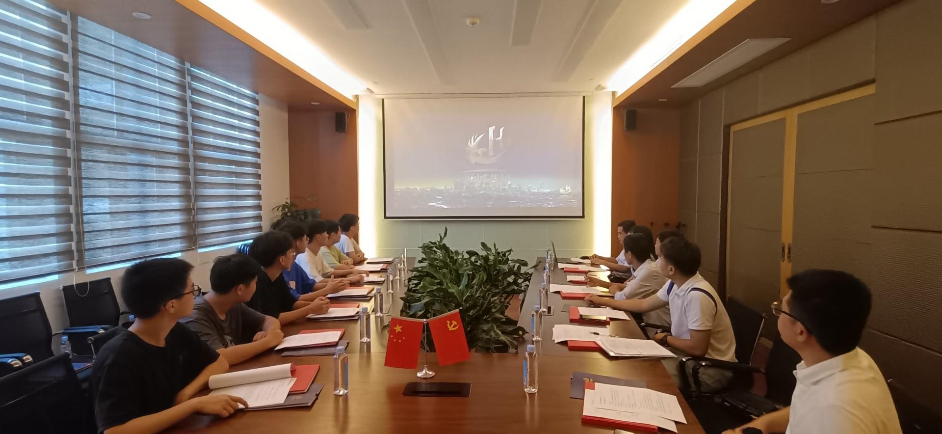 实践育人| 2020级技术班到涵城建设公司开展工学交替企业见面会