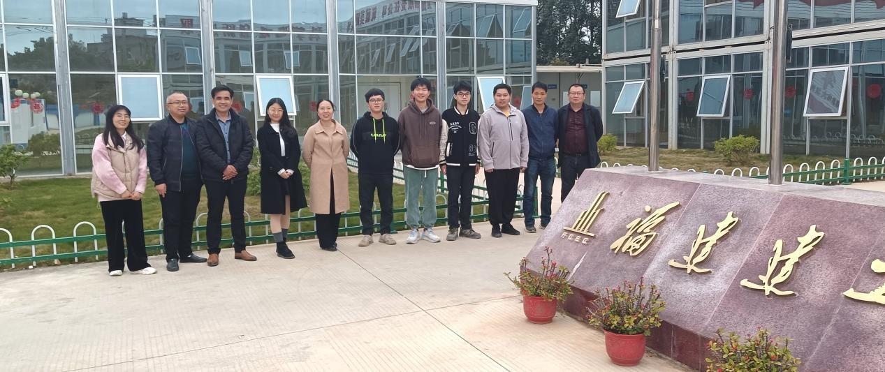 实习走访│建筑工程系教师深入福建省涵城建设工程有限公司看望实习学生