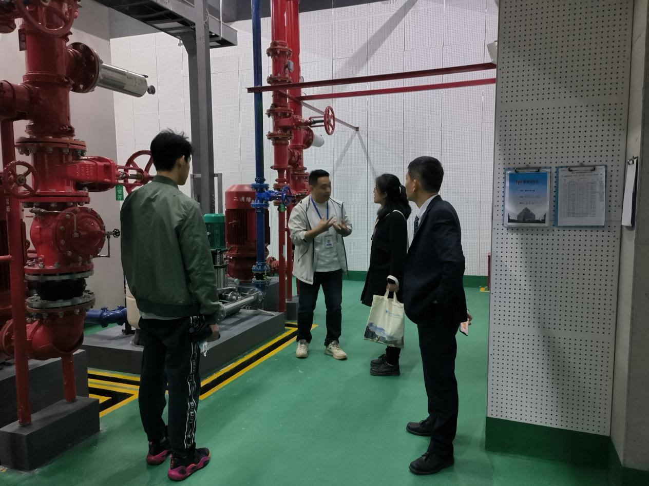 访企调研│建筑工程系消防专业教师前往象屿集团进行访企调研