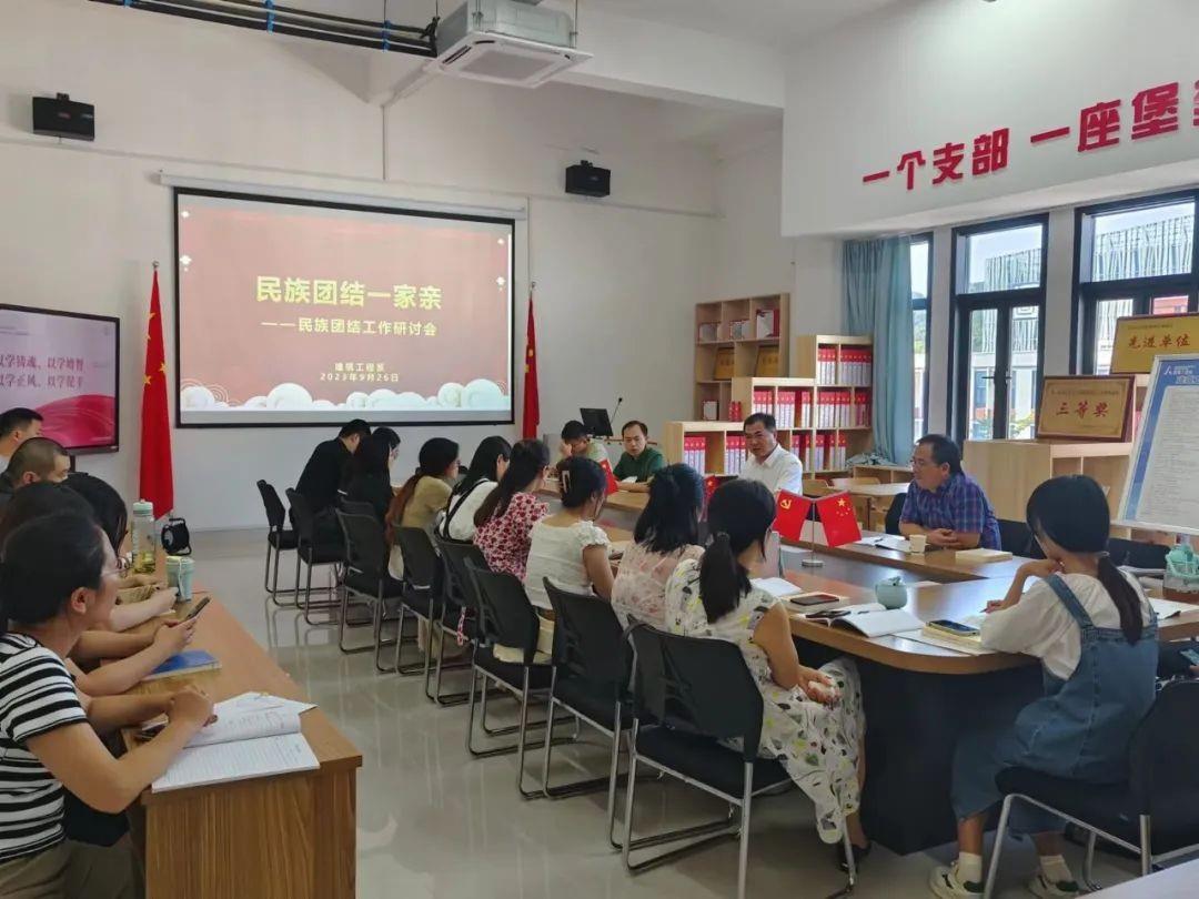 建筑工程系召开少数民族学生教育管理工作专题座谈会
