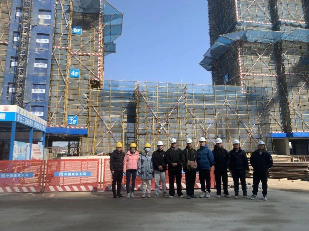访企拓岗促就业 | 建筑工程系教师前往中建五局莆田栖鹭雅居项目部指导学生岗位实习工作