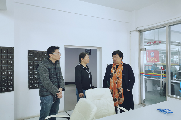 许冬红院长视察会计技能省赛赛场筹备工作