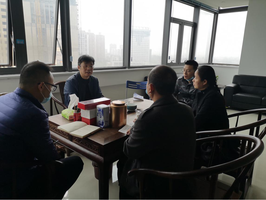 工商管理系前往市邮政管理局交流物流管理专业建设