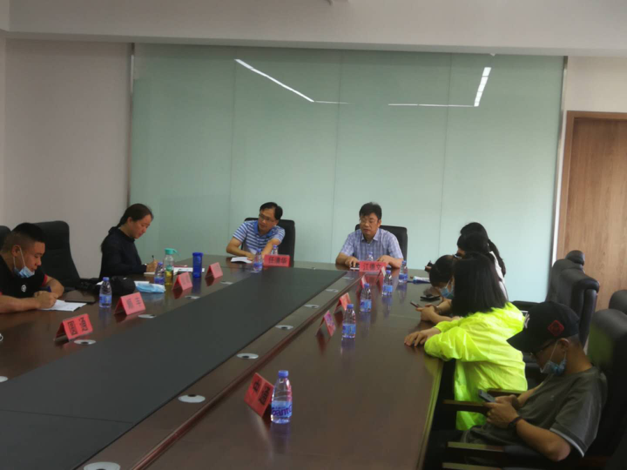 市邮管局来我院调研快递人才培养基地共建工作