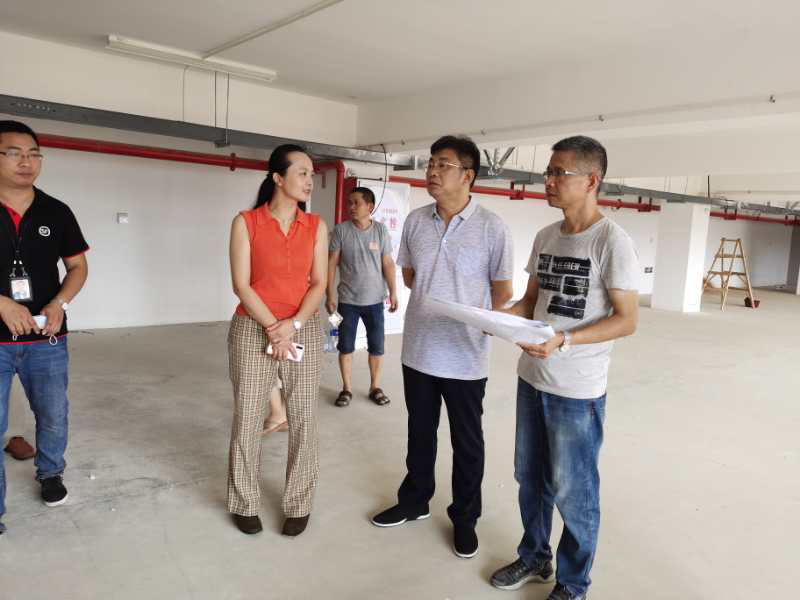 莆田市邮政管理局调研我院 电商物流创训一体化实训基地建设项目