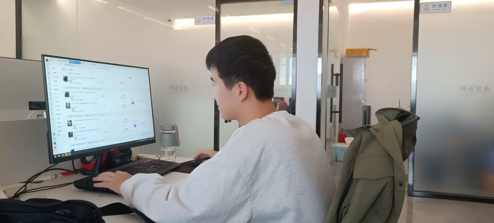访企拓岗促就业|工商系教师前往莆田市曜瑞文化传媒有限公司看望20级电商跟岗实训学生