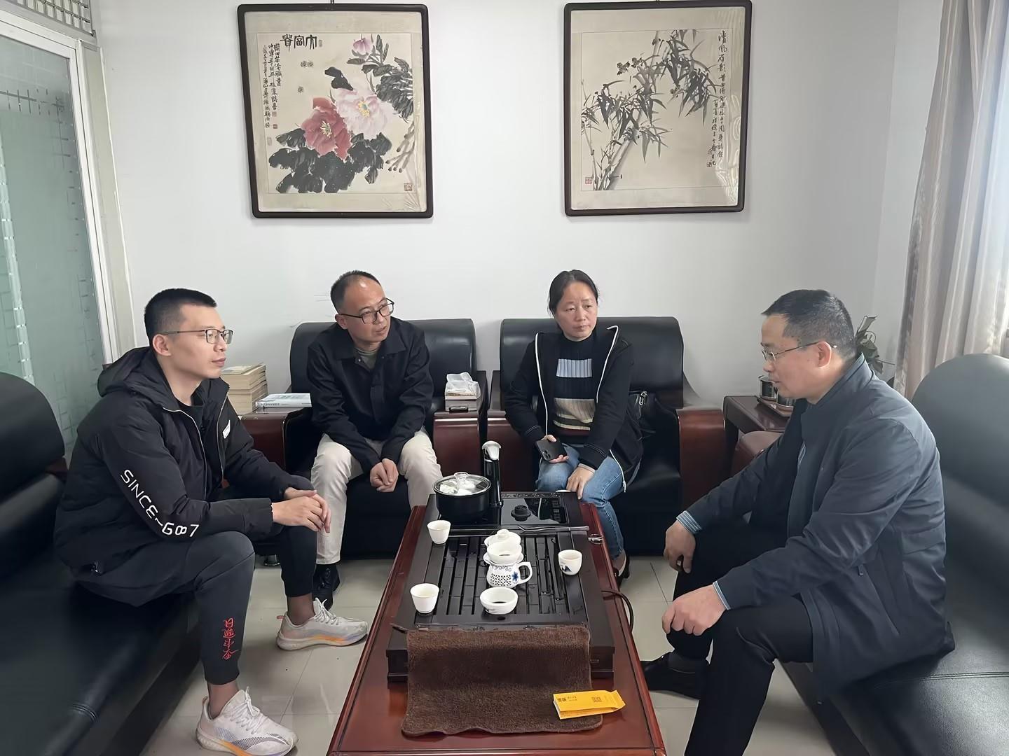 工商管理系主任一行前往莆田华侨职业中专学校交流