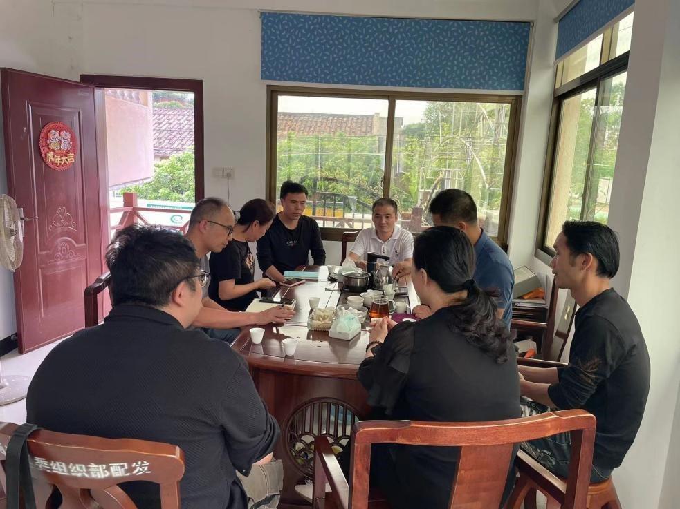 工商管理系与东大村洽谈文旅融合推动乡村振兴