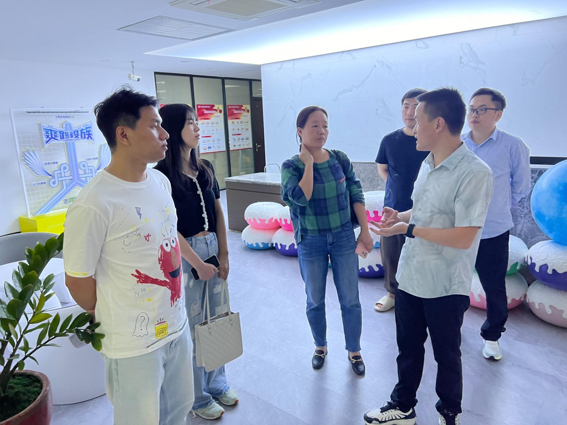 访企拓岗促就业|工商管理系赴青春之家电子商务有限公司开展合作洽谈