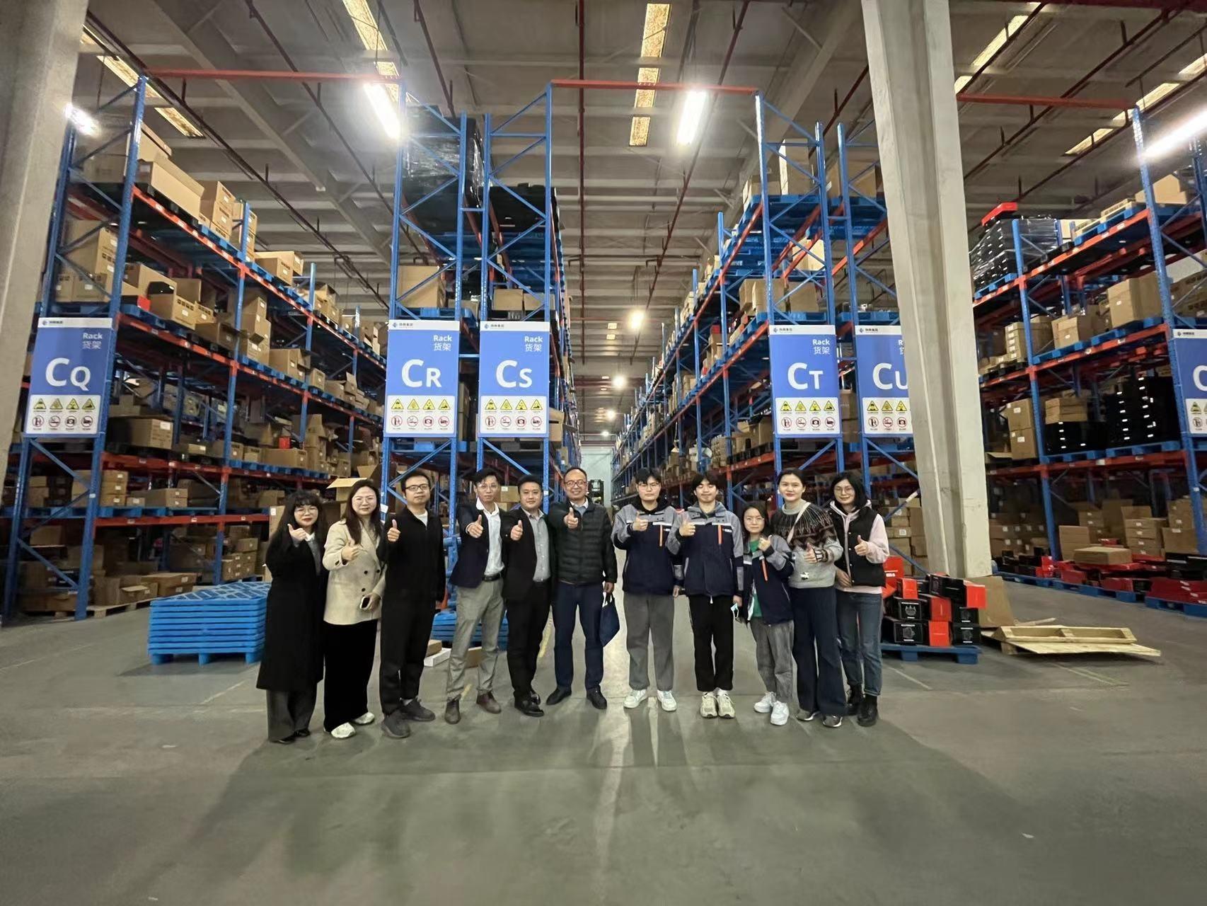 访企拓岗促就业|工商管理系深入福建扬腾信息科技有限公司莆田分公司走访