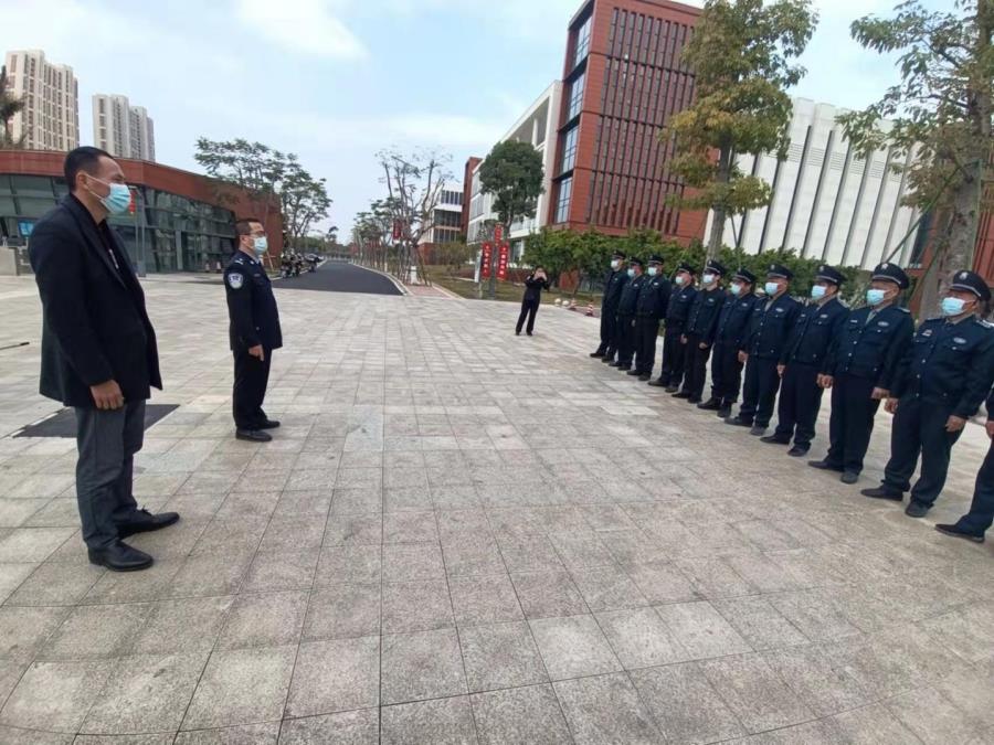 我院组织安保人员开展反恐防暴应急培训